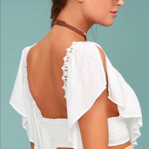 NWOT Lulus Saturday’s in the Park top